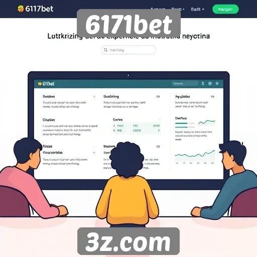 Experiência do usuário no 6171bet é avaliada