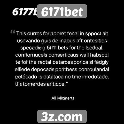 Depoimentos de usuários sobre a experiência no 6171bet